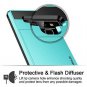 Samsung Galaxy Note 9 Wallet Case Credit Card Holder Dual Layer Hybrid Blue