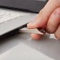 Aiibe 32GB USB Flash Drive Metal Thumb Drive USB Memory Stick Silver