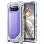 Samsung Galaxy Note 8 Armor Case Hybrid Belt Clip Shockproof Slim Purple Gray