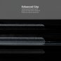 Galaxy A6 Plus 2018 Case Slim TPU Cover with Anti-Slip Grips Shockproof Clear