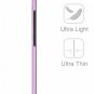 Samsung Galaxy S9 Protective Case Anti Slip Screen Protector Nice Grip Purple