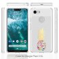 Topnow Google Pixel 3 XL Case, Clear Design Plastic Hard Back Case with TPU Bump