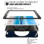 iPad Pro 10.5 Case Three Layer FullBody Rugged Protective Case with Builtin Scre