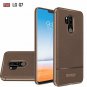 LG G7 Silicone Cover Case Flexible TPU Anti Slip Lightweight Slim Fit Brown