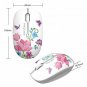 Wireless Optical Mouse Silent with Nano USB Receiver Travel Mouse Travel Mouse
