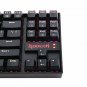 Gaming Mechanical Keyboard Backlit Illuminated Blue Switches For PC Gaming Black