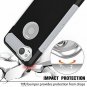 Google Pixel 2 Shockproof Case Anti-Scratch Anti-Fingerprint Protective Black