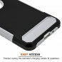 Google Pixel 2 Shockproof Case Anti-Scratch Anti-Fingerprint Protective Black