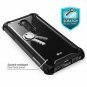 LG G7 Case Bumper Full Î’ody Rugged Built Iin Screen Protector Clear Back Black