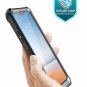 LG G7 Case Bumper Full Î’ody Rugged Built Iin Screen Protector Clear Back Black