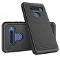LG V40 Case, LG V40 Thinq / V40 Storm , Shock Absorbing Scratch Resistant Black