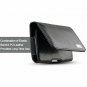 Samsung Galaxy Note 8 Holster Case Wallet PU Leather Belt Clip Card Slots Black