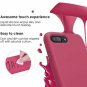 iPhone 8 Plus / iPhone 7 Plus Case Liquid Silicone Screen Protector Rose Red