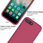 iPhone 8 Plus / iPhone 7 Plus Case Liquid Silicone Screen Protector Rose Red