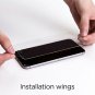 2 Pack iPhone 8 Plus Screen Protector Tempered Glass 9H hardness Case Friendly