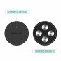 Nekteck Universal Stick on Flat Magnetic Car Mount Phone/Key Holder for iPhone X