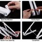 Laptop Stand JUBOR Adjustable Laptop Stand Portable Foldable Ergonomic Desktop