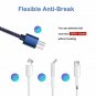 Mytecai USB C Cable USB Type c Cable 2.4A Fast Charging Cable 3ft?Waterproof D