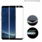 Samsung Galaxy S9/S9 Plus Case Bundle  Armor Case with Curved 3D Tempered Glass
