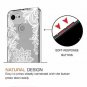Google Pixel 3 Case, Pixel 3 Case, Huness TPU Grip Bumper and Clear Flower Trans