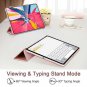 Smart Case for iPad Pro 11" Lightweight Stand Case,Auto Sleep/Wake Rose Gold