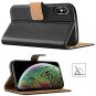 HOOMIL Case Compatible with iPhone Xs Max, Premium Leather Flip Wallet Phone Cas