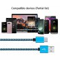 USB Type C Cable, FiveBox 5Pack 6FT Type C Charger Charging Cord Compatible LG S