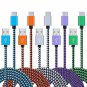 USB Type C Cable, FiveBox 5Pack 6FT Type C Charger Charging Cord Compatible LG S
