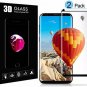 Galaxy S9 Screen Protector Tempered Glass, [2 Pack] 3D Glass Full Coverage,No Sc