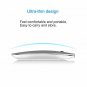 Travel Portable Mini Wireless Mouse Bluetooth Slim Mobile Optional Thin Silver