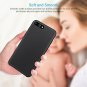 iPhone 7 Plus / iPhone 8 Plus Silicone Case Liquid Silicone Gel Rubber Slim Blac