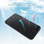iPhone 7 Plus / iPhone 8 Plus Silicone Case Liquid Silicone Gel Rubber Slim Blac
