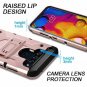 LG V40 Case, LG V40 ThinQ Case, Tevero Kickstand [Heavy Duty Protection] Hybrid