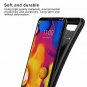 LG V40 ThinQ Case, Hanhua TC Carbon Fiber Pattern Slim Fit Shockproof TPU with T