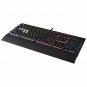 Mechanical Gaming Keyboard Fully Programmable Anti-Ghosting Silent Keys Black