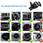 Trippix Universal Air Vent Car Mount Holder, 360 Rotation Air Vent Pop Out Sta
