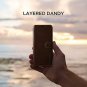 LG V40 Case, VRS Design [Brown] Drop Protection Cover Classy Slim Premium PU Lea
