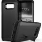Samsung Galaxy S8 Plus Case Tough Armor Reinforced Kickstand Heavy Duty Black