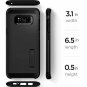 Samsung Galaxy S8 Plus Case Tough Armor Reinforced Kickstand Heavy Duty Black