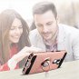 LG G7 Case With HD Screen Protector Kickstand 360 Degree Rotating Rose Gold