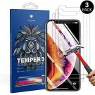 VEER Screen Protector for Apple iPhone Xs Max (6.5 inch)(Clear,3 Pack) HQ 9H Har