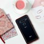 GOOSPERY LG V40 ThinQ Case, LG V40 Case Clear [Slim Fit] Bumper X [TPUPC] Prote