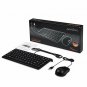 Mini Wired Keyboard & Mouse Combo Piano Black Design USB 11 Multimedia Hot Keys