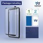 Galaxy S9 Plus Screen Protector Tempered Glass, Case Friendly with Free Guide Tr
