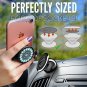 Universal Magnetic Car Mount for Any Phone, GPS or Light Tablet | Stylish Blac