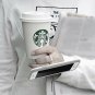 iPhone 8 Plus / iPhone 7 Plus Case 360 Degree Rotating Ring Kickstand White