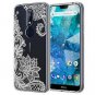 Nokia 7.1 Case Anti Scratch Shockproof Slim Bumper Women Girls Hybrid Floral
