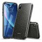 iPhone XR Case Glitter Sparkle Bling Three Layer Women Wireless Charging Black