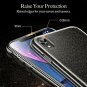 iPhone XR Case Glitter Sparkle Bling Three Layer Women Wireless Charging Black