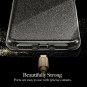 iPhone XR Case Glitter Sparkle Bling Three Layer Women Wireless Charging Black
